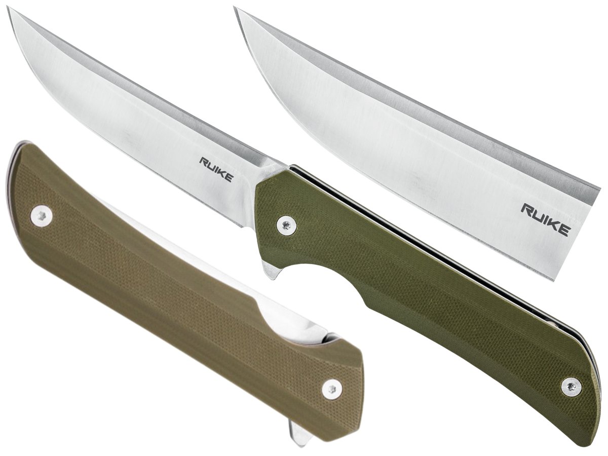 Ruike Nóż Ruike składany Hussar P121 Olive 340-008