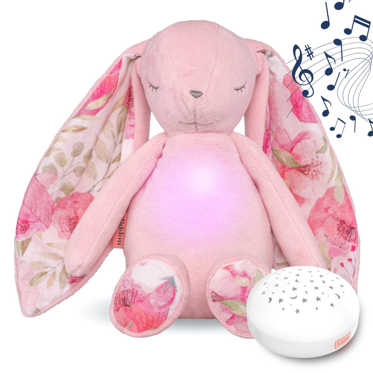 Zabawka szumiąca Diddou (Z Projektorem Gwiazd) - Różowy