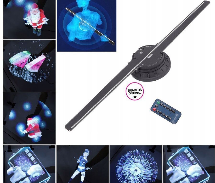 Projektor holograficzny 3D - Urządzenie do wyświetlania hologramów hologram